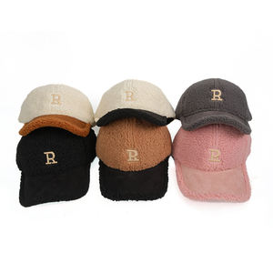 <span class=keywords><strong>Cappello</strong></span> da Baseball in Finta Lana d'Agnello, 6 Pannelli Regolabili, Morbido e Peloso, Berretto Invernale in Pile per Donne - Product Image 2