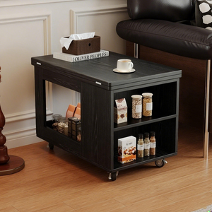 <span class=keywords><strong>Table</strong></span> <span class=keywords><strong>basse</strong></span> en bois massif sur mesure, mobile, extensible, avec <span class=keywords><strong>roulettes</strong></span>, pliable, pivotante, <span class=keywords><strong>table</strong></span> d'appoint <span class=keywords><strong>pour</strong></span> canapé d'angle, <span class=keywords><strong>pour</strong></span> salon - Product Image 2