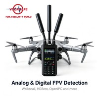 Détecteur de spectre RF professionnel Vodasafe, système d'identification de plus de 100 modèles de drones, détecteur de drones portable