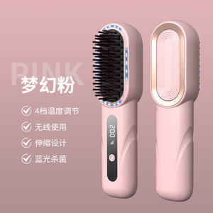 Rizador de pelo eléctrico inalámbrico portátil de la mejor calidad, rizador de pelo automático mágico inalámbrico recargable - Product Image 3