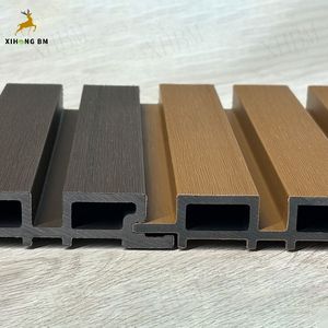 Bán buôn phân vùng ngoài trời WPC bảng tường ốp rãnh trang trí bên ngoài siding WPC hàng rào hợp chất vườn hàng rào Bảng điều khiển - Product Image 6