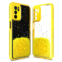 OEM All Round Protection Cheap Mobile Anti Shock Transfert de chaleur Paillettes Couvre Android Phone Case Pour Vivo y20s Shiny Back Cover