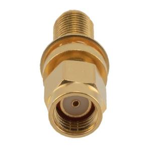 Proveedor chino, adaptador RF insertado directamente, conector Coaxial, enchufe macho, RPSMA, conector hembra, accesorios - Product Image 1