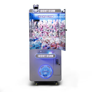110V USA Fang puppen maschine benutzer definierte Plüsch tier Krallen maschine Münze/Rechnung betrieben Kran Puppe Spielzeug fänger Business Puppen kran Lieferant - Product Image 3