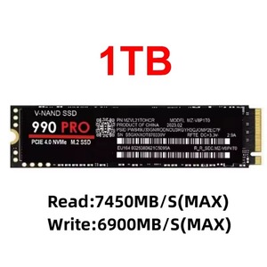 SSD de jeu haute vitesse <span class=keywords><strong>990</strong></span> <span class=keywords><strong>PRO</strong></span> PCIe 4.0 NVMe 4.0 M.2 2280 1TB 2TB 4TB SSD interne à semi-conducteurs pour ordinateur portable PC PS4 - Product Image 2