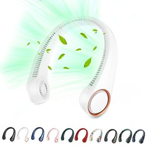 Ventilador de Cuello Recargable Portátil Sin Aspas 360 °   Ventilador Personal de 3 Velocidades con Flujo de Aire y Batería de 4000 mAh - Product Image 2