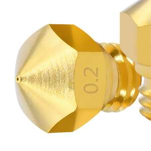 <span class=keywords><strong>Boquilla</strong></span> para Impresora 3D Idea Former <span class=keywords><strong>MK10</strong></span>, Rosca M7, Latón Amarillo, Tamaños 0.2/0.3/0.4/0.5/0.6/0.8/1.0/1.75mm - Product Image 1