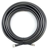 TNC mâle à N mâle LMR400 50 Ohm câble coaxial câble d'antenne à faible perte pour radio jambon WLAN CB Radio et alimentateurs d'antenne WiFi