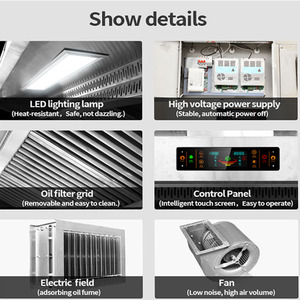 Campana Extractora <span class=keywords><strong>de</strong></span> <span class=keywords><strong>Cocina</strong></span> con Pantalla LED Eléctrica, Filtro <span class=keywords><strong>de</strong></span> Acero Inoxidable, <span class=keywords><strong>Extractor</strong></span> para <span class=keywords><strong>Cocina</strong></span> <span class=keywords><strong>de</strong></span> Hotel al Aire Libre, Ventilador <span class=keywords><strong>de</strong></span> <span class=keywords><strong>Cocina</strong></span> Inteligente - Product Image 3