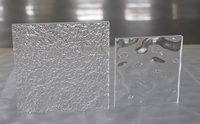 Feuille acrylique à motif diamant OLIDA Chine, taille personnalisée pour plafonds et espaces commerciaux