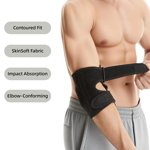 Thoáng khí ẩm Wicking Trọng lượng nhẹ nén Brace khuỷu tay hỗ trợ cho viêm khớp - Product Image 2
