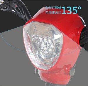 รถจักรยานยนต์ไฟฟ้าสำหรับผู้ใหญ่คุณภาพสูง GLIWAY แบตเตอรี่ตะกั่ว-กรด 48V 12Ah มอเตอร์ไร้แปรงถ่าน 500W โครงเหล็ก ขับเคลื่อน 3 สปีด สำหรับการเดินทาง - Product Image 3