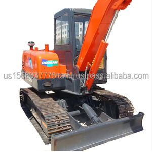 รถขุดดิน Doosan รุ่น DH55 ของแท้จากเกาหลี น้ำหนัก 5.5 ตัน รถขุดตีนตะขาบสำหรับงานก่อสร้าง ราคาโรงงาน ชั่วโมงการใช้งานต่ำ สินค้ามือสอง - Product Image 1