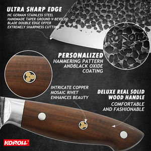 Accessoires de cuisine 5Cr15Mov Steel 7 pouces professionnel utilitaire de coupe de viande couteau intelligent - Product Image 6