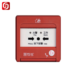 Leader Conventional Panel Fire Alarm <strong>System</strong> Manual Call Point Addressable Weatherproof Digital Call Point LPCB Certified - Product Image 1
