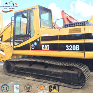 ตีนตะขาบ2007รถขุดไฮดรอลิก20ตันเครื่องยนต์กระปุกเกียร์ใช้สำหรับ320B - Product Image 1