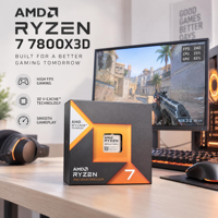 7800X3D 8 Core 16 Thread CPU Desktop 3.5GHz Base 120W AM5 Grosir Partai Besar untuk Pembuat PC Gaming dan Toko Ritel Tersedia di Stok