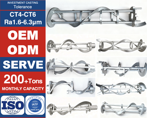 Thép không gỉ đa hương vị Máy làm kem khuấy trục vít khuấy Beater Máy xay sinh tố trộn dựa trên nhà hàng thương mại - Product Image 2