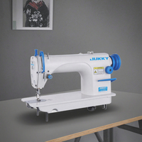 Machine à coudre industrielle JUKKY 8700 à point noué haute vitesse, manuelle, en métal, pour vêtements et blouses chirurgicales, tête simple