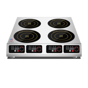 Nuovi Arrivi: Piano Cottura a Induzione a <span class=keywords><strong>4</strong></span> Fuochi in Acciaio Inox, Design Compatto, Potenza Elevata, per Uso Commerciale e Alberghiero - Product Image 1
