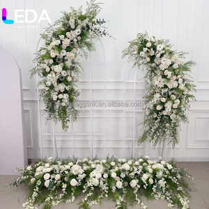 Guirnalda de Flores Artificiales LEDA Greenery White, Arreglos Florales Colgantes para Mesa, Decoración Artificial para Eventos - Product Image 2