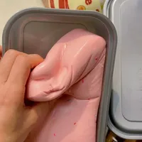 Jouet anti-stress en PU à remontée lente, boule collante en boîte, unisexe 14 ans et plus, saveurs gâteau aux fraises, beurre, crème glacée, fromage