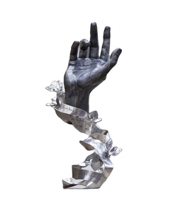Escultura Arquitectónica de Acero Inoxidable 304 Personalizada con Certificación CE, Arte Moderno para Fachadas de Edificios y Diseño Urbano - Product Image 1