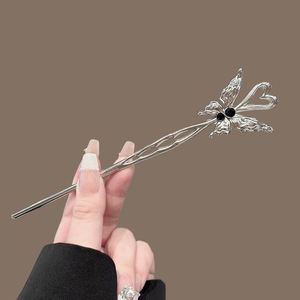 Horquilla con diseño de mariposa para mujer, estilo chino, con perlas, exquisita, para Cheongsam, Hanfu, accesorios versátiles para el cabello, regalo - Product Image 6