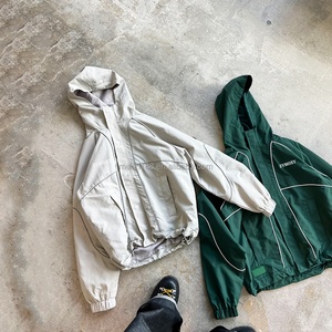 OEM Clothing Manufacturers Custom Zip up Windbreaker <b>Jackets</b> 3m <b>Reflective</b> Pullover Coat Nylon Waterproof Windbreaker <b>Jackets</b> - Product Image 3