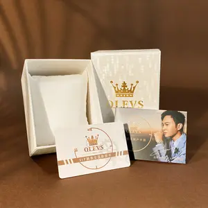 OLEVS Original Box white CARTOM PAPER not included the Watch gift packing