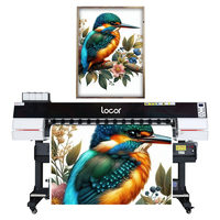 Impresora de Formato Grande Locor New Easyjet de 1.8 m con Tinta Eco Solvente, Cabezal de Impresión Xp600 DX7 DX5