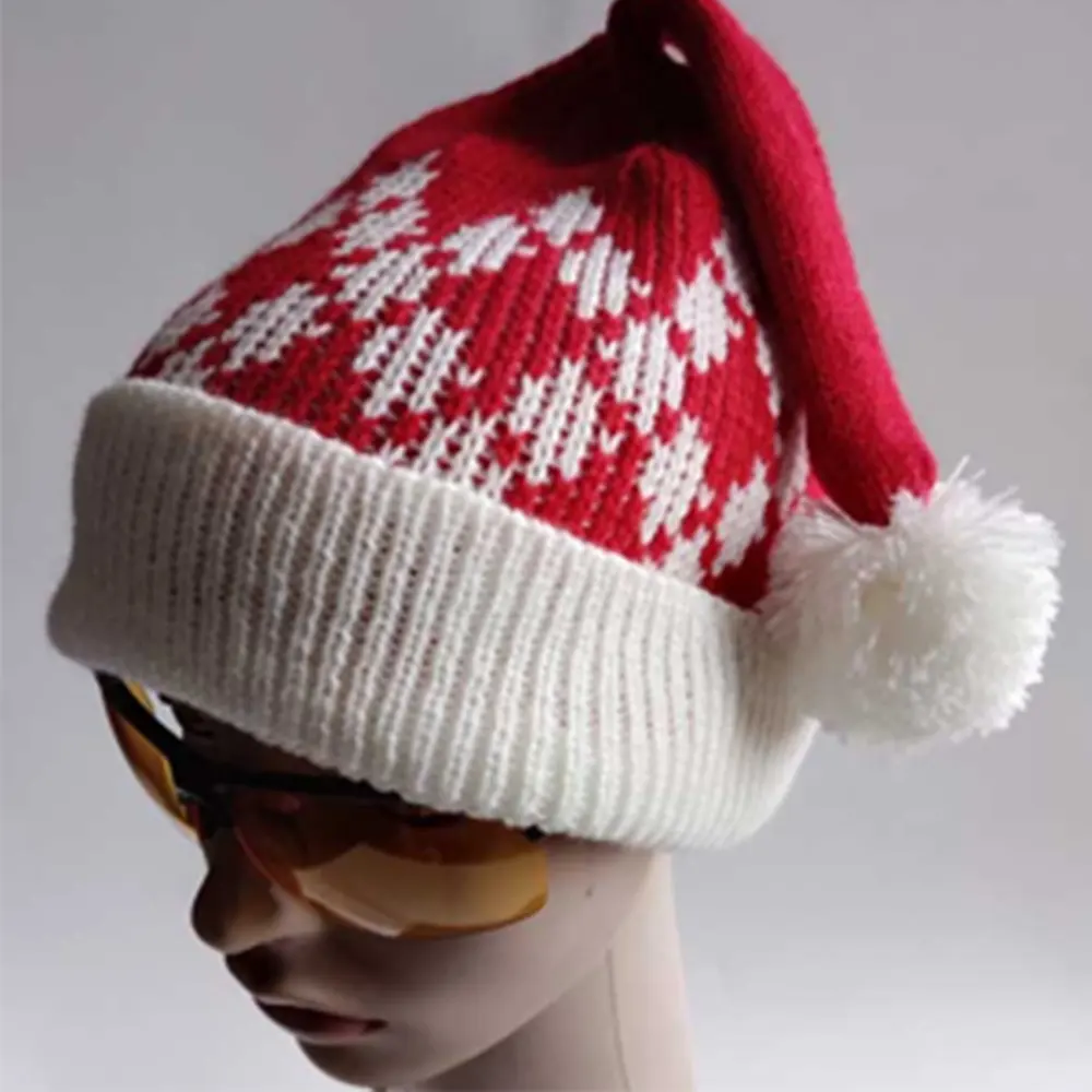 Alla rinfusa cappello mini santa personalizzato con logo personalizzato cappelli di natale adulti bambini sublimazione ornamenti natalizi berretto di natale
