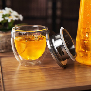 Pichet à eau froide en verre épais, grande capacité, anti-explosion, résistant aux hautes températures, idéal pour les jus d'été et les coupes à citron - Product Image 4