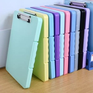 Shantou Office Accessories A4 Nursing Clip File PP Plastic File <strong>Box</strong> Clipboard Storage Organizer <strong>Folder</strong> - Product Image 2
