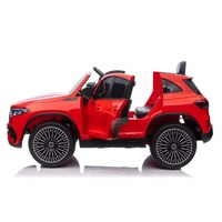 Voiture électrique pour enfants à 4 roues sous licence, batterie rechargeable 12V, Bluetooth et lecteur de musique intégrés, voiture jouet pour enfants