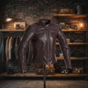 SEGURA Damen Motorradjacke aus Eisen Hochatmungsaktiv Wasserdicht Winddicht Schutzausrüstung aus Leder für Autorennen - Product Image 3