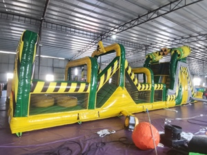 Carrera de obstáculos inflable comercial con tema tóxico con piscina Wipeout inflable 5K <span class=keywords><strong>Run</strong></span> Sport Game para adultos - Product Image 5