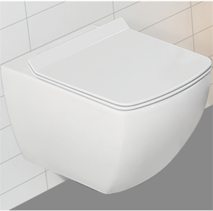 <span class=keywords><strong>Toilette</strong></span> suspendue de style européen avec couverture de siège souple UF articles sanitaires <span class=keywords><strong>toilette</strong></span> suspendue murale flottante sans monture - Product Image 5