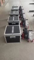 Mini forêt rapide tambour câble de frein cabestan levage aérien essence treuil à main gaz puissance tirant treuil de levage