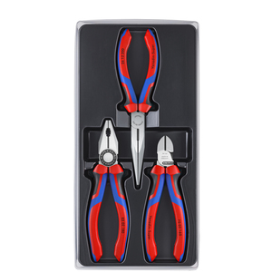 Ensemble d'assemblage KNIPEX 00 20 11 1 x 03 02 180, 1 x 26 12 200, 1 x 70 02 160 - Product Image 1