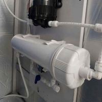 Distributeur d'eau intelligent pour la communauté avec carte IC, purificateur RO 800 GPD avec affichage TDS, en acier inoxydable pour extérieur