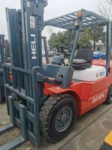 משמש מלגזה 5 טון המחיר הטוב ביותר 100% מקורי בשימוש heli 50 טון דיזל מלגזה עם ביצועים טובים ועבודה טובה - Product Image 2