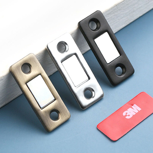 <span class=keywords><strong>Aimant</strong></span> invisible loquets de <span class=keywords><strong>porte</strong></span> ferme-portes coulissantes bloc meubles matériel armoire armoire tiroir loquet soudage Permanent - Product Image 6