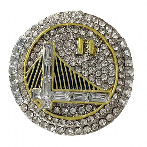 Juego Conmemorativo de <span class=keywords><strong>los</strong></span> 4 Anillos de Campeonato de <span class=keywords><strong>los</strong></span> Golden State Warriors en Aleación Dorada para Hombre, Gran Venta en Europa y América - Product Image 4
