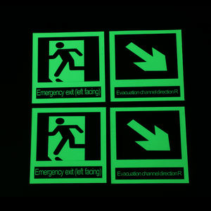 Usine en gros impression personnalisée film lumineux <span class=keywords><strong>fluorescent</strong></span> lueur dans le vinyle auto-adhésif foncé - Product Image 2