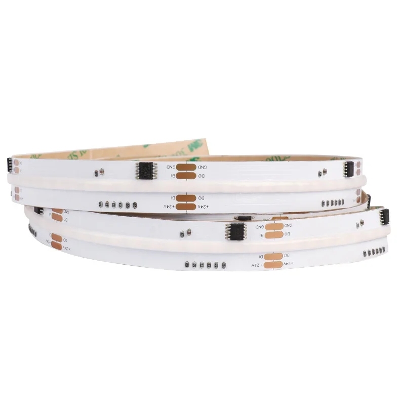 high quality magic ic WS2805 Dotless 24v COB Pixel Led Strip Light 15mm Digital RGBCCT 24V COB Led Strip Light
