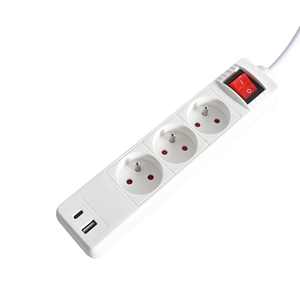 Power Strip với Cổng USB 6-way ổ cắm 3 USB + Type-C cổng ổ cắm ổ cắm điện với 2m đậm mở rộng dây bảo vệ tăng cắm - Product Image 5