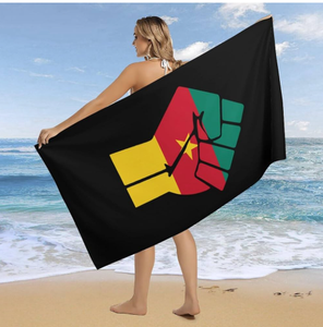 2025 Offre Spéciale été produits Ouganda drapeau Football sport Fitness Gym serviette piscine serviette de plage - Product Image 4