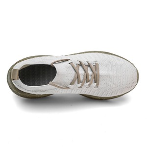 Chaussures de sport tendance pour hommes et femmes, en maille tricotée respirante, légères, à semelle épaisse, polyvalentes, pour le sport et le quotidien - Product Image 5