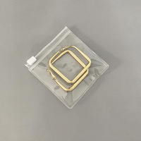 Sac Ziplock Personnalisé avec Logo, PVC Transparent, pour Bijoux, Cosmétiques, Boucles d'Oreilles, Colliers, Emballage, MOQ 100 Pièces pour Vêtements, Lunettes, Bagues, Rangement